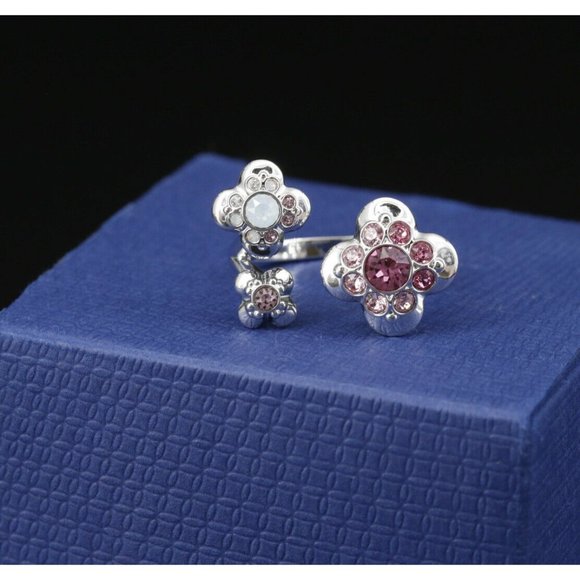NWT Swarovski Cherie Open Ring 5139721 - Size 8